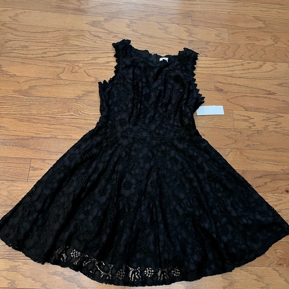 NWT Black Lace Dress